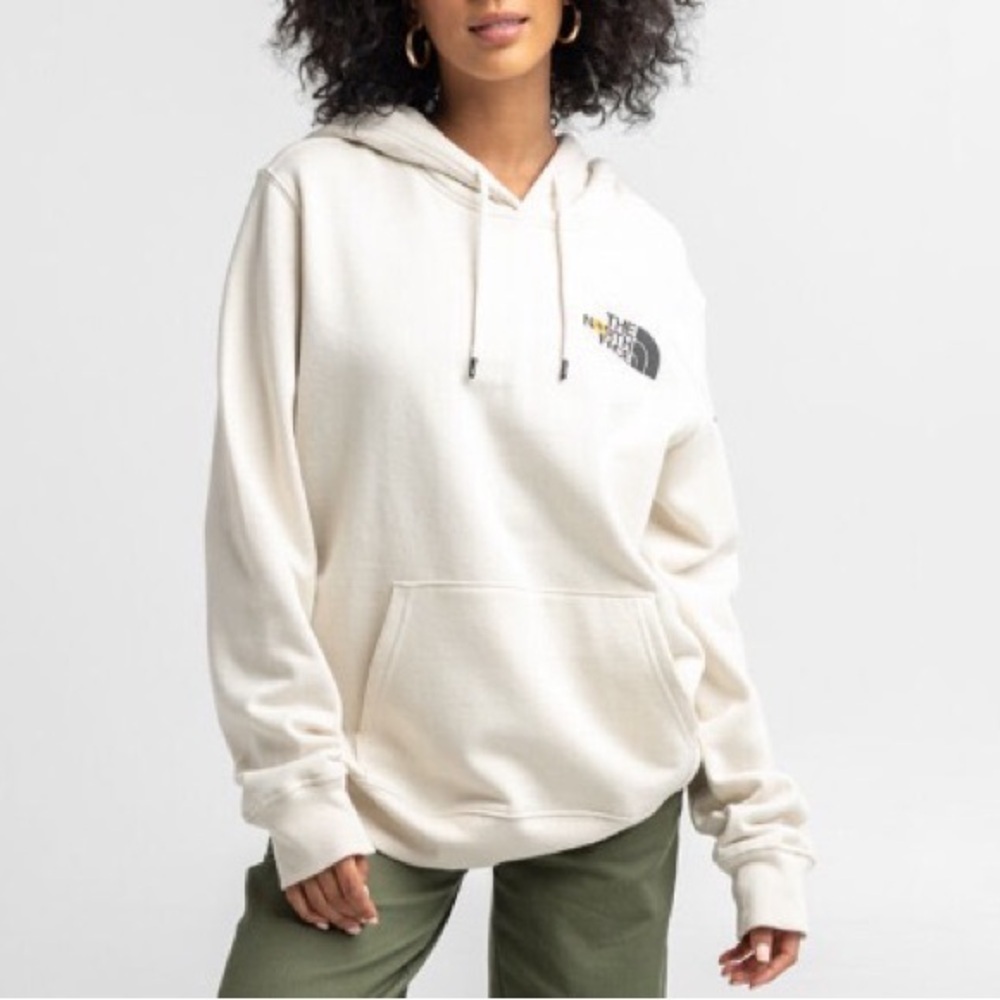 THE NORTH FACE Sunflower Box Womens Hoodie sieze SP bone - Picture 3 of 10